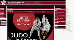 Desktop Screenshot of ksv-bennigsen.de